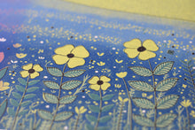 Load image into Gallery viewer, Original Linocut Print | 'Sea of Tranquility'