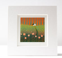 Load image into Gallery viewer, 'Sunlit Meadow' | Original Linocut Print