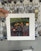 Load image into Gallery viewer, 'Autumn Glow' | Original Linocut Print