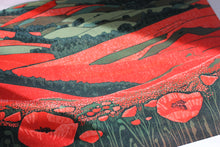 Load image into Gallery viewer, Original Linocut Print | 'Poppies Unveiled'