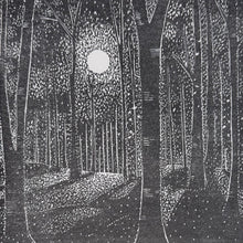 Load image into Gallery viewer, 'Whispers of Moonlight' | Original Linocut Print