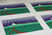 Load image into Gallery viewer, Original Linocut Print | 'The First Day of Spring'