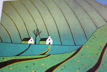 Load image into Gallery viewer, Original Linocut Print | 'The Fields of Happiness'