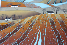 Load image into Gallery viewer, Original Linocut Print | 'In the Tide of Autumn Leaves'