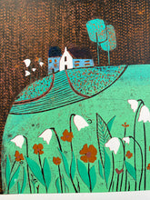 Load image into Gallery viewer, Original Linocut Print | ‘Autumn Days’