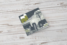 Load image into Gallery viewer, Wintry Night Christmas Card - Linocut Print by Laylart Studio