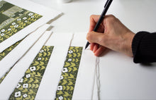 Load image into Gallery viewer, &#39;Serene Hillside&#39; | Original Linocut Print