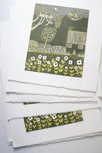 Load image into Gallery viewer, &#39;Serene Hillside&#39; | Original Linocut Print