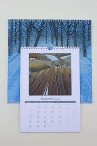 A5 Colourful 2026 Wall Calendar