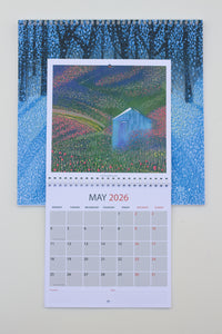 Square Colourful 2026 Wall Calendar - 20 x 20 cm