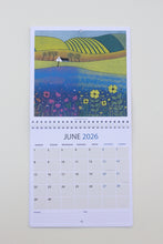Load image into Gallery viewer, Square Colourful 2026 Wall Calendar - 20 x 20 cm