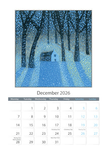A5 Colourful 2026 Wall Calendar