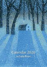 Load image into Gallery viewer, A4 Colourful 2026 Wall Calendar