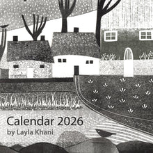 Load image into Gallery viewer, A5 Wall Calendar 2026