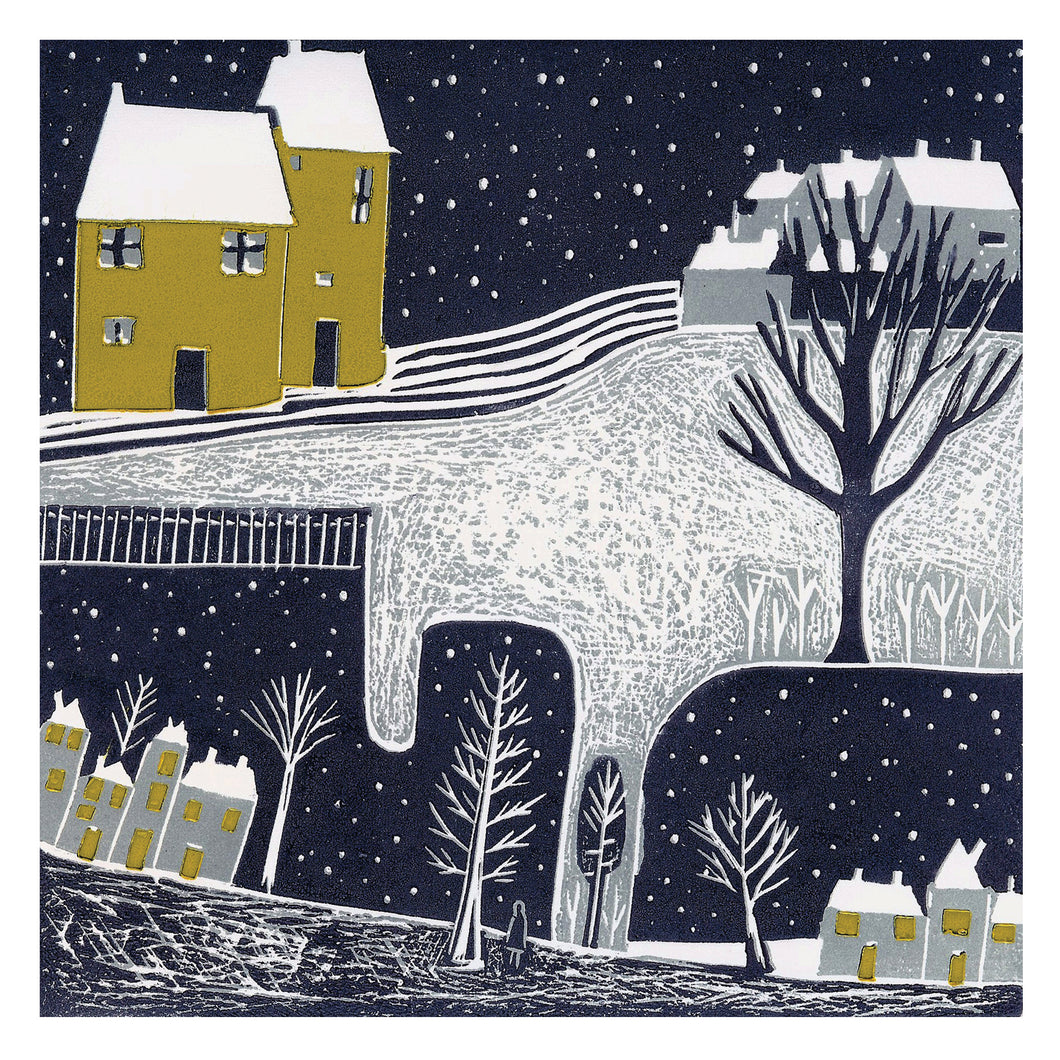 Greetings Card | 'A Wintry Night'