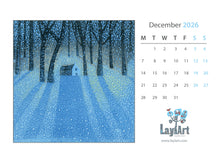 Load image into Gallery viewer, Desk Colourful 2026 Calendar