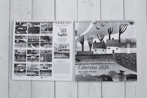 Small Square 2026 Wall Calendar