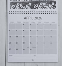 Load image into Gallery viewer, Small Square 2026 Wall Calendar