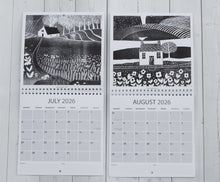 Load image into Gallery viewer, Small Square 2026 Wall Calendar
