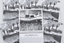 Load image into Gallery viewer, Small Square 2026 Wall Calendar