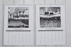 A4 Wall Calendar 2026