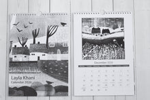 Load image into Gallery viewer, A5 Wall Calendar 2026