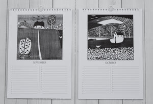 A5 Wall Calendar 2026