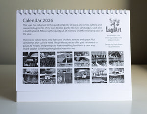 A5 2026 Desk Calendar