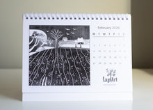 Load image into Gallery viewer, A5 2026 Desk Calendar