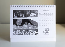 Load image into Gallery viewer, A5 2026 Desk Calendar