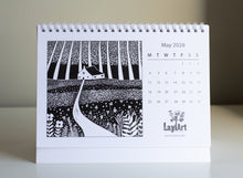 Load image into Gallery viewer, A5 2026 Desk Calendar