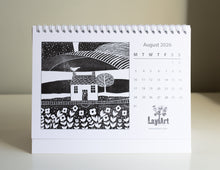 Load image into Gallery viewer, A5 2026 Desk Calendar