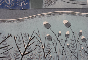 Winter's Palette: Close Examination of Colors in 'Wild Winter' Pinout