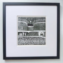 Load image into Gallery viewer, &#39;A Moment Alone&#39; | Framed Original Handmade Collage