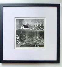 Load image into Gallery viewer, &#39;The Heart of the Meadow&#39; | Framed Original Handmade Collage