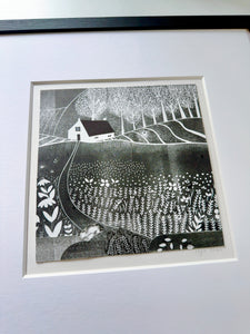 'The Heart of the Meadow' | Framed Original Handmade Collage