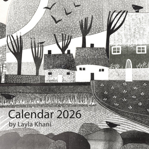 Large Square 2026 Wall Calendar Planner