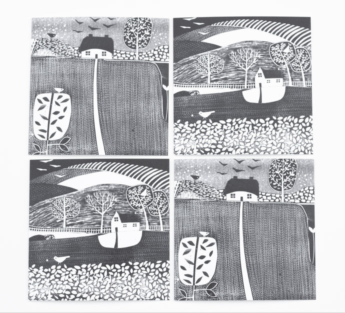 'Wild Autumn Collection | Pack of 4 Greeting Cards