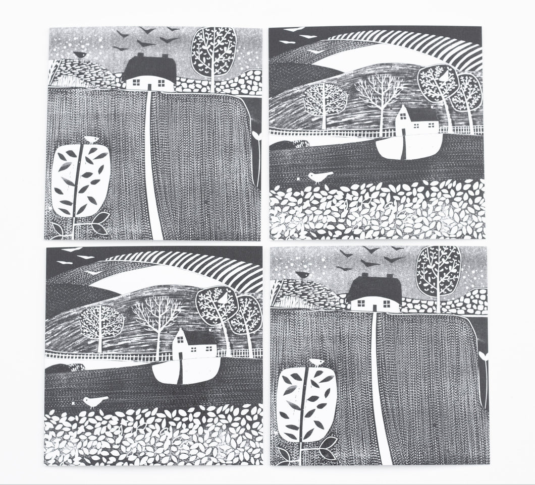 'Wild Autumn Collection | Pack of 4 Greeting Cards