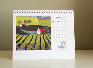 Desk Colourful 2026 Calendar