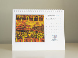 Desk Colourful 2026 Calendar