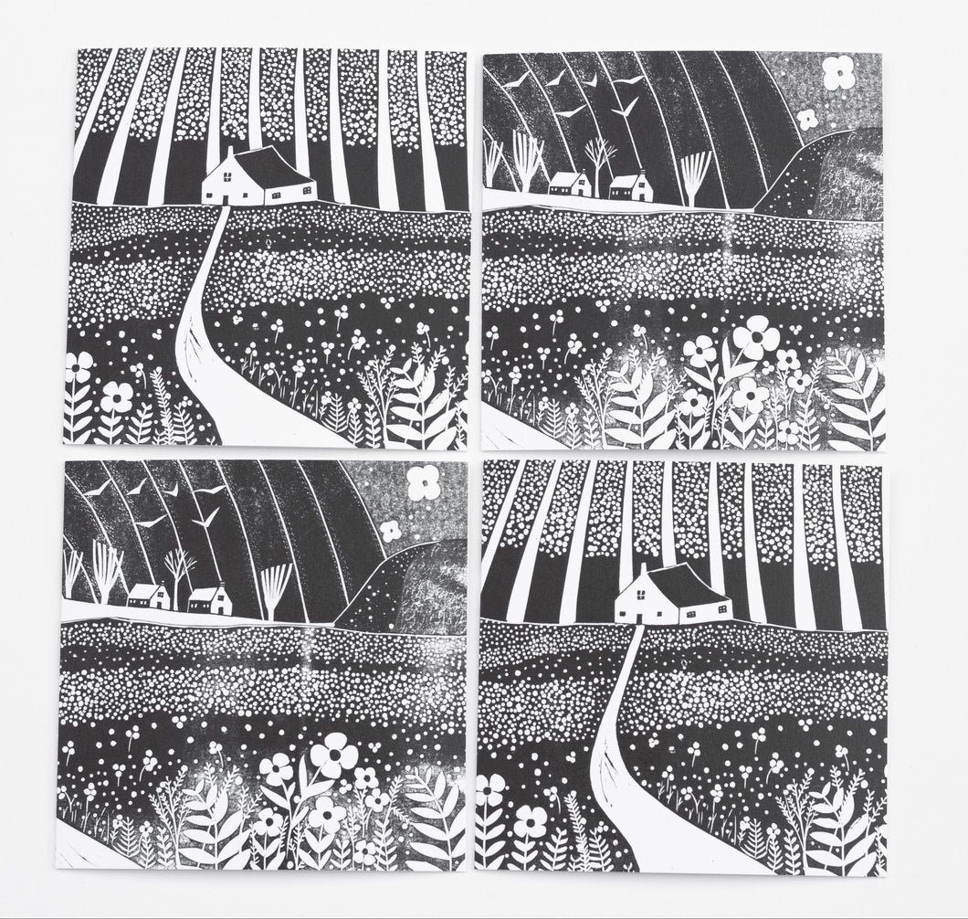 'Spring Rising Collection' | Pack of 4 Greeting Cards