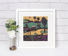 Load image into Gallery viewer, &#39;St. Ann&#39;s Well&#39; | Original Linocut Print