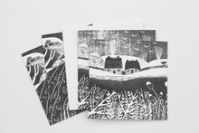 Load image into Gallery viewer, &#39;Winter Skies Collection&#39; | Pack of 4 Christmas Cards