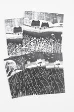 Load image into Gallery viewer, &#39;Winter Skies Collection&#39; | Pack of 4 Christmas Cards