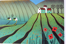 Load image into Gallery viewer, Original Linocut Print | &#39;The Fields of Happiness&#39;