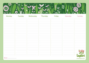Spring Weekly Planner Pad