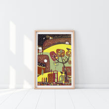 Load image into Gallery viewer, Original Linocut Print | &#39;A Reminiscence&#39;