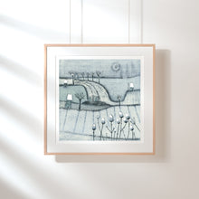 Load image into Gallery viewer, Original Linocut Print | &#39;There is Wonder in the Air&#39;